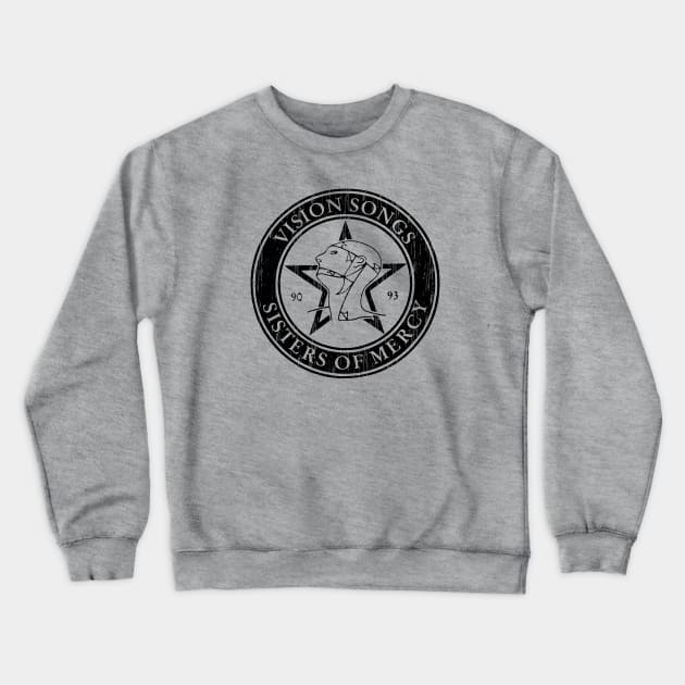 Sisters of Mercy Retro Crewneck Sweatshirt by Creativity Explode